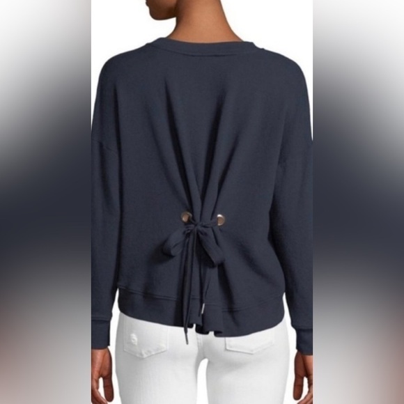 NWT $228 Joie 💕 Lenexa Sweatshirt Nautical Sail Away Yacht Casual Top Crewneck - Picture 4 of 12